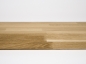 Preview: Windowsill Oak Select Natur A/B 26 mm, finger joint lamella, untreated, with overhang